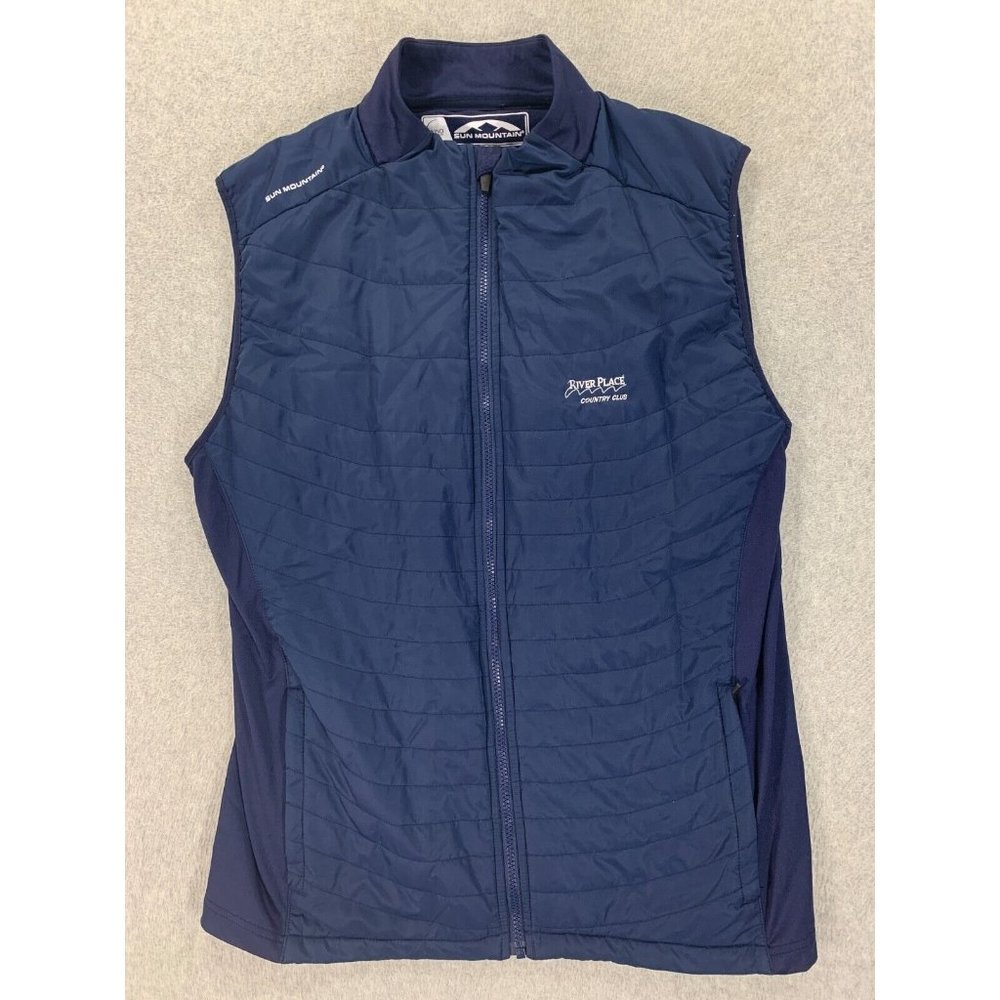 Sun Mountain River Place Country Club Insulated Golf Jacket (Men's‎ XL) Blue